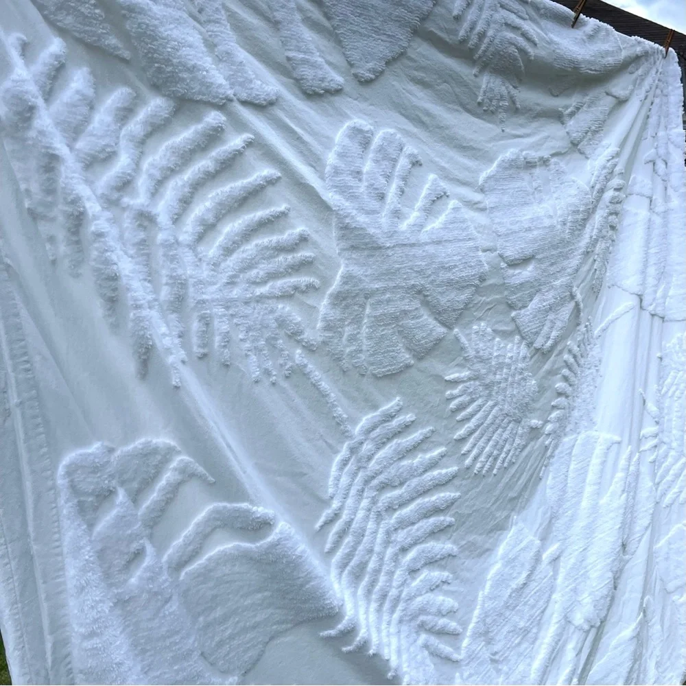 Madison Park White Cotton Duvet Cover
